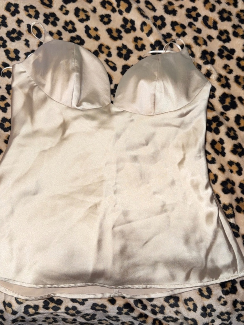 Zara satin top